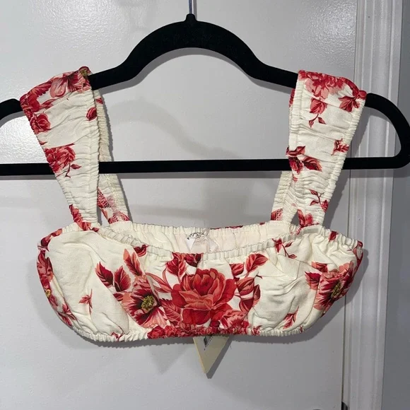 Peppermayo Red and Orange Maxi Pencil Dress Set - Picture 3 of 6